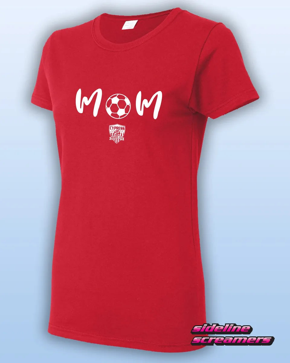 AYSO 154 SOCCER MOM TSHIRT