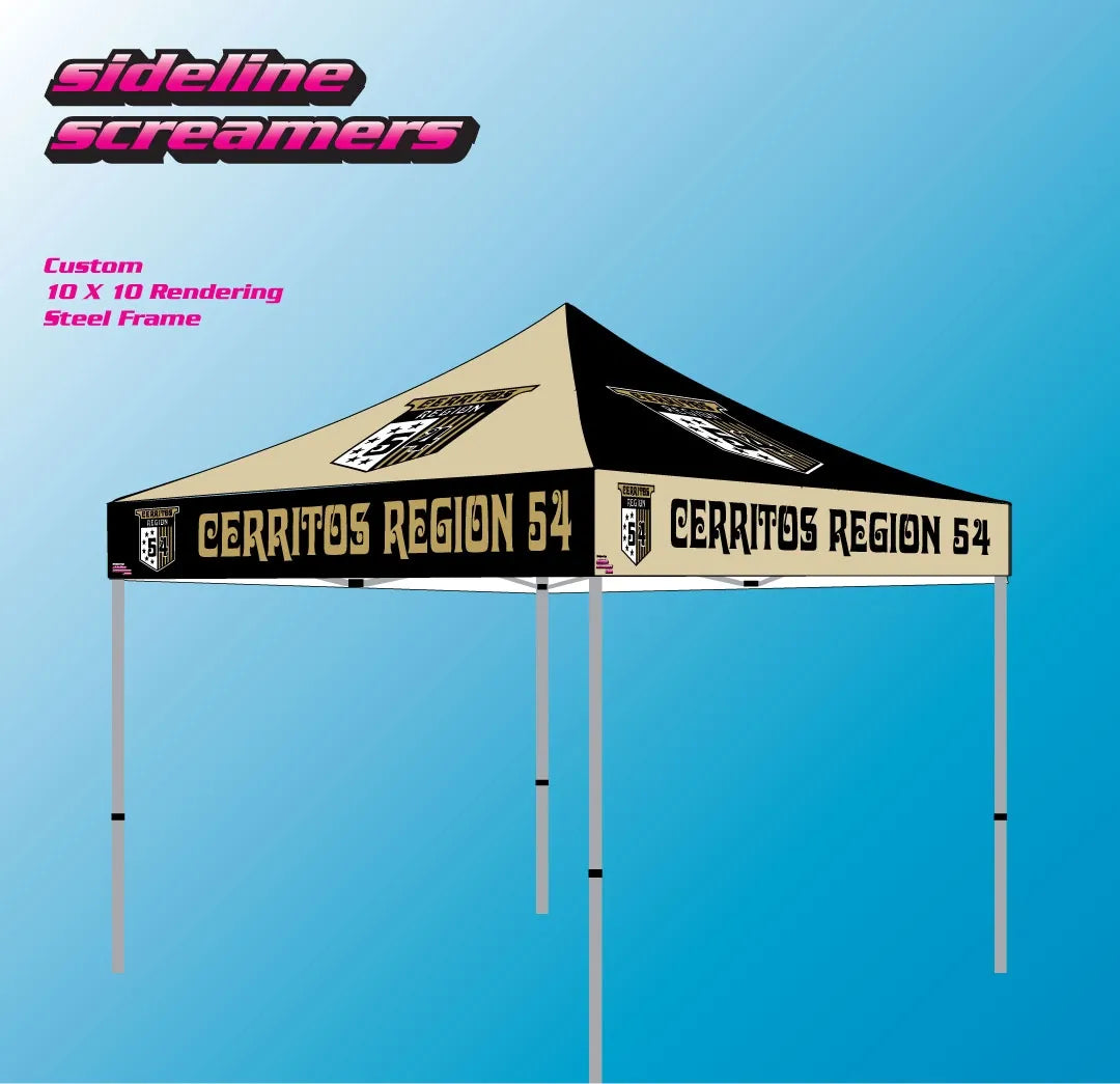 AYSO 54 10'x10' STEEL FRAME CANOPY