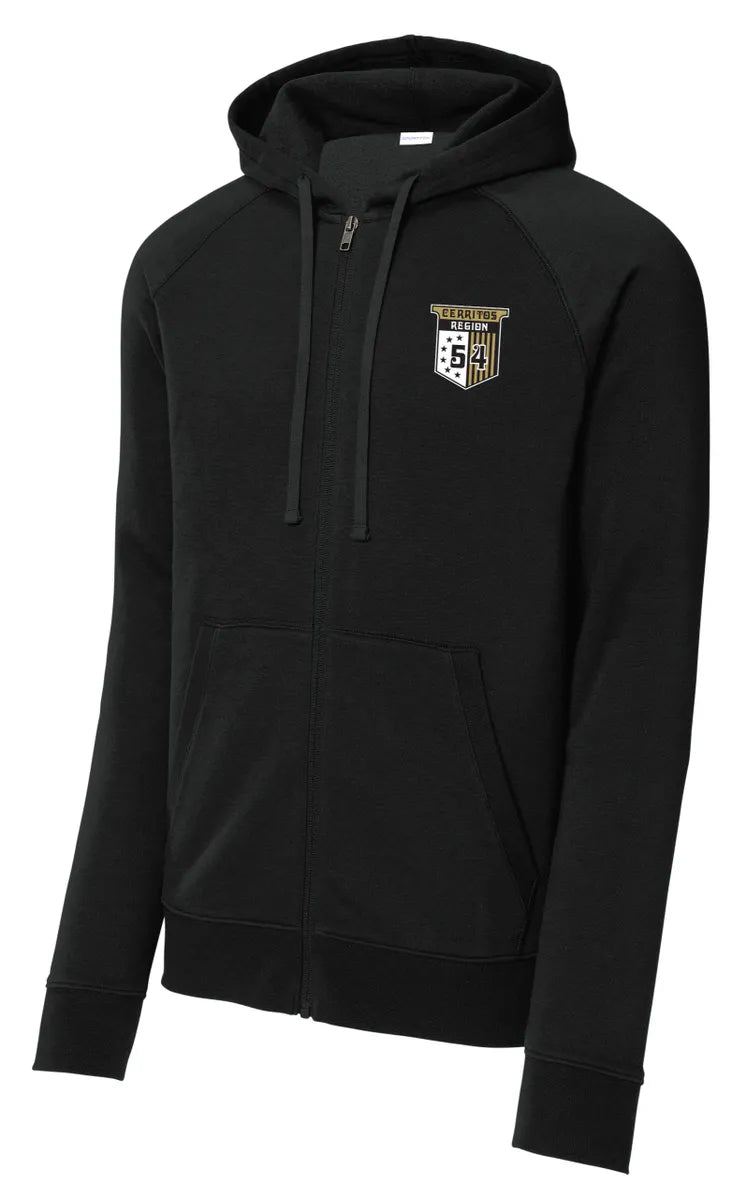 AYSO 54 FLEECE FULL ZIP HOODED SWEATSHIRT