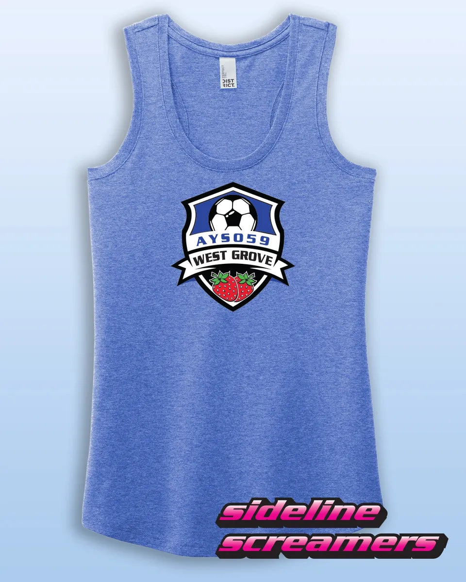 AYSO 59 WOMENS RACERBAC TANK