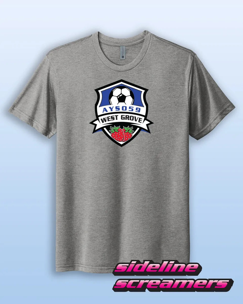 AYSO 59 MENS TRIBLEND T-SHIRT