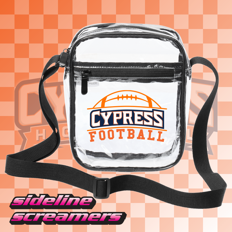CHS CLEAR CROSSBODY BAG