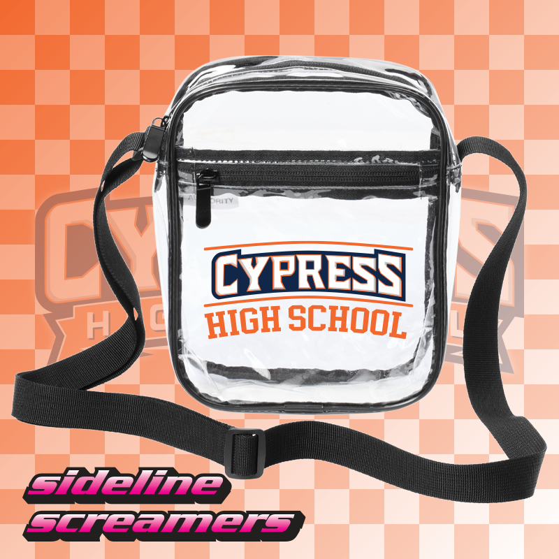 CHS CLEAR CROSSBODY BAG