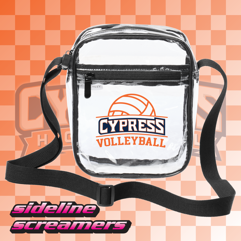 CHS CLEAR CROSSBODY BAG