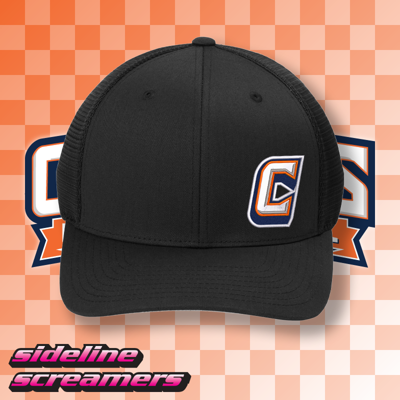 CHS C LOGO FLEXFIT MESH BACK SNAPBACK