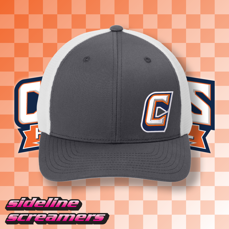 CHS C LOGO FLEXFIT MESH BACK SNAPBACK