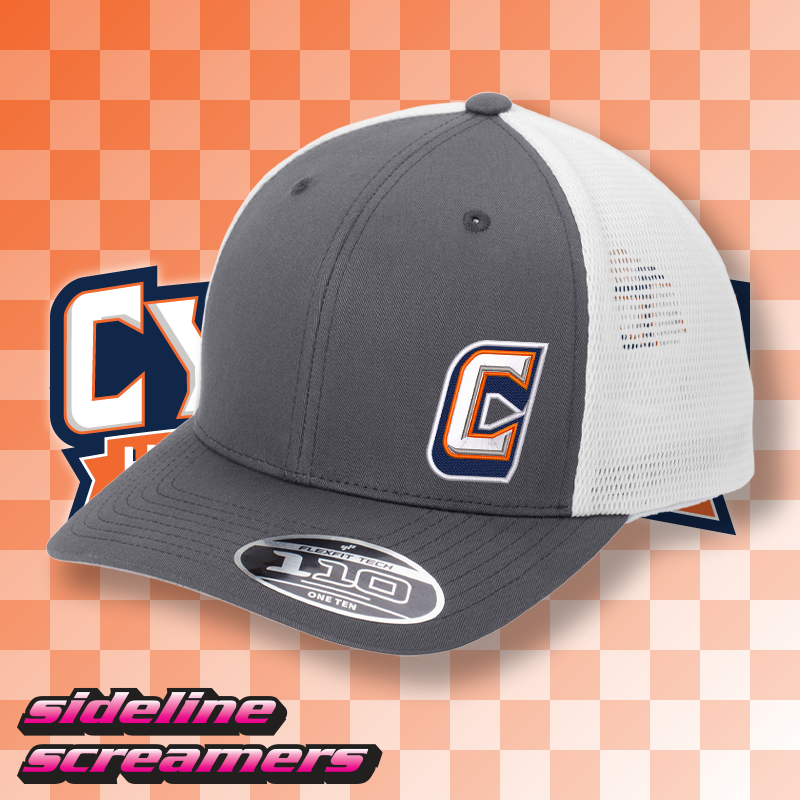 CHS C LOGO FLEXFIT MESH BACK SNAPBACK
