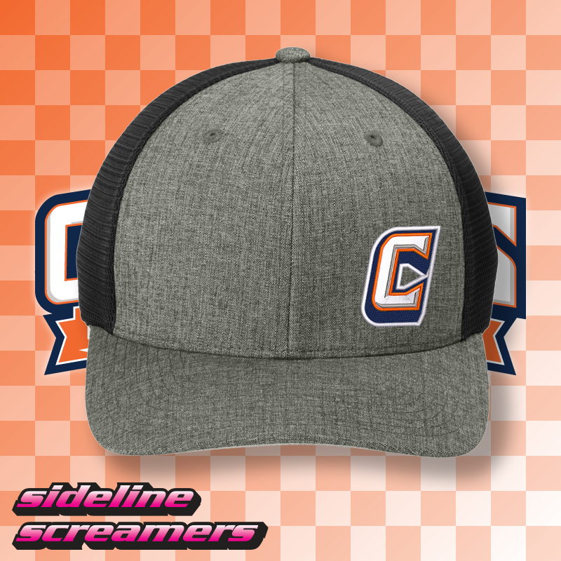 CHS C LOGO FLEXFIT MESH BACK SNAPBACK