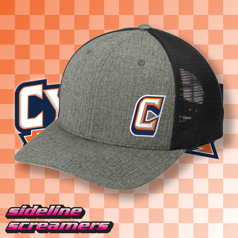 CHS C LOGO FLEXFIT MESH BACK SNAPBACK