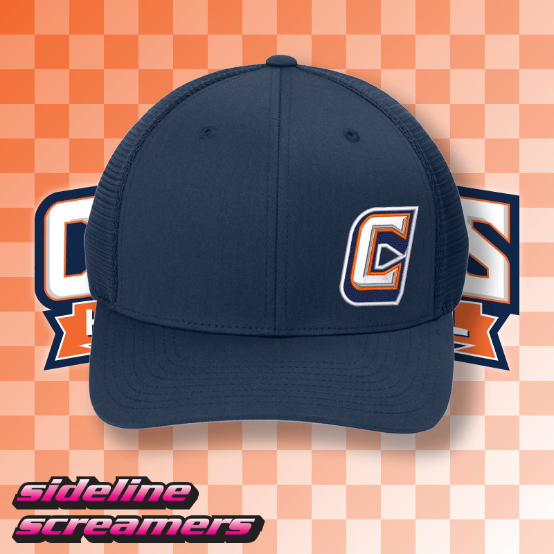 CHS C LOGO FLEXFIT MESH BACK SNAPBACK