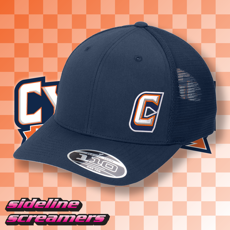 CHS C LOGO FLEXFIT MESH BACK SNAPBACK