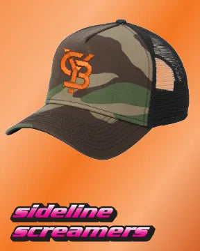 CYB NEW ERA 9FORTY CAMO TRUCKER
