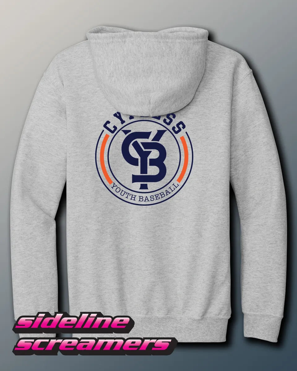 CYB BASIC FULL ZIP HOODIE