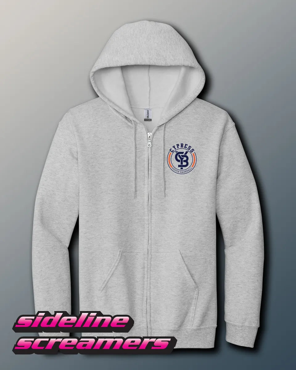 CYB BASIC FULL ZIP HOODIE