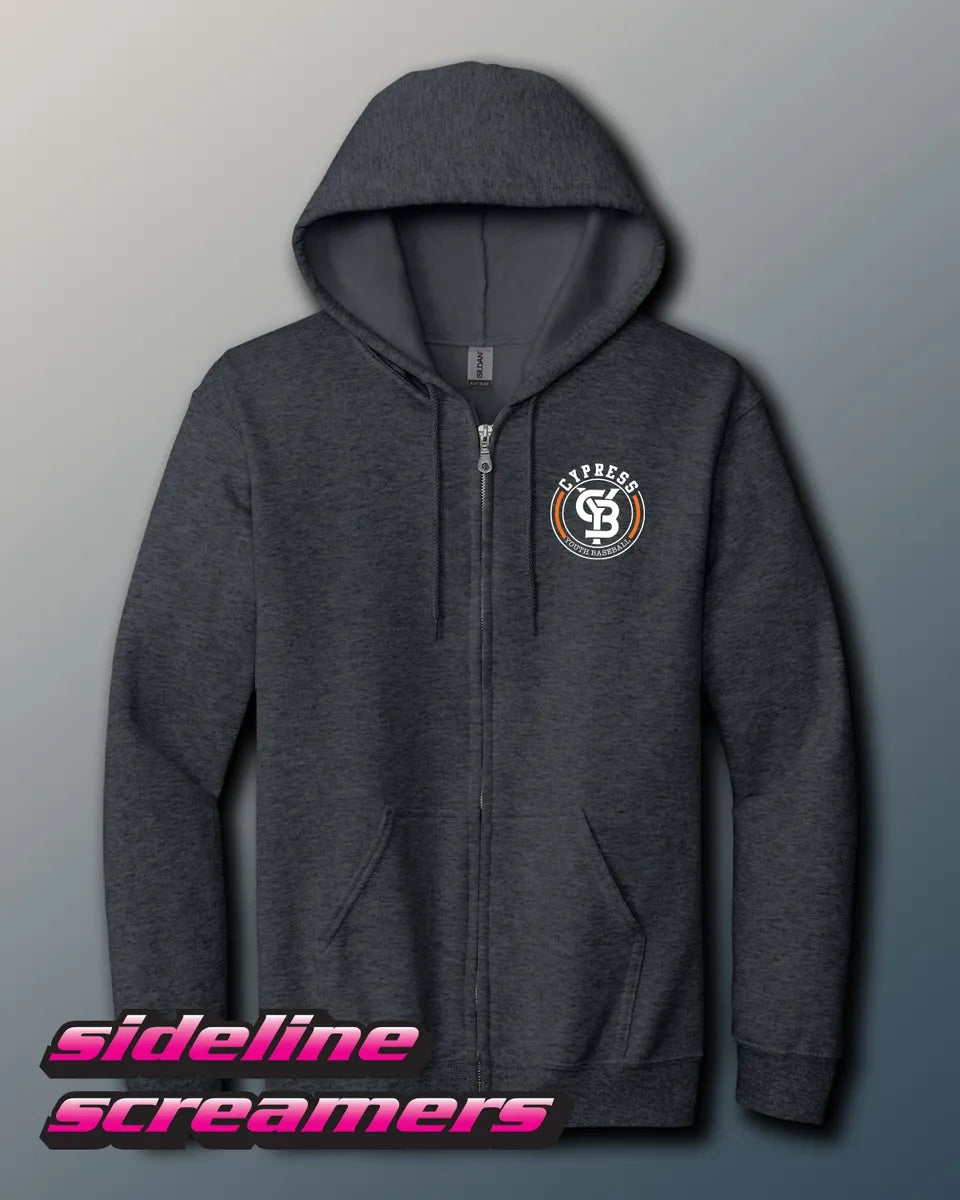 CYB BASIC FULL ZIP HOODIE