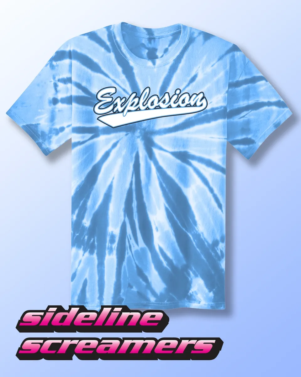 EXPLOSION TIE DIE TSHIRT