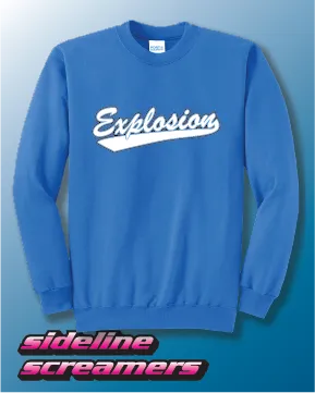 EXPLOSION CREWNECK SWEATER
