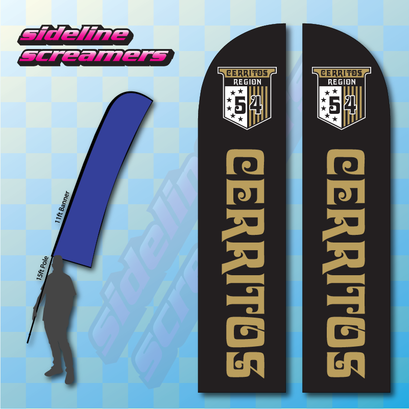 OUTDOOR FIELD FLAG 15FT