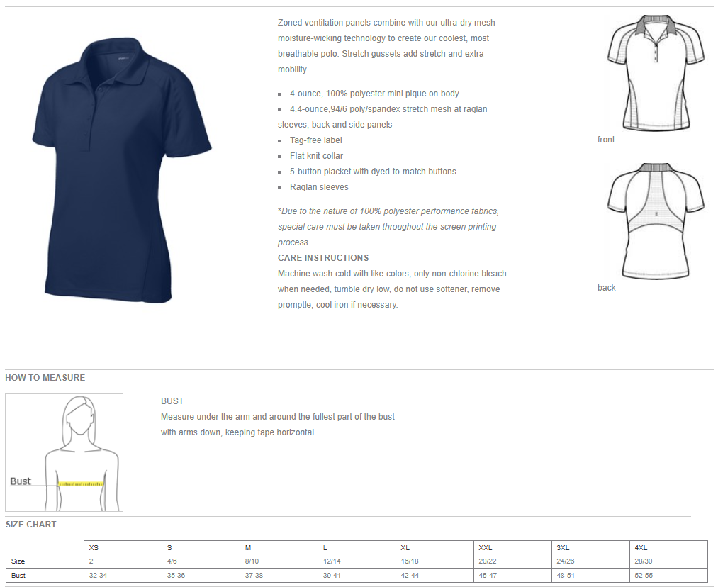 FPA ASB WOMENS POLO
