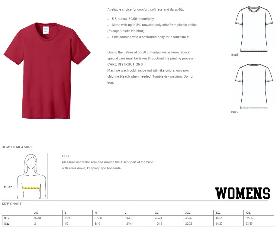 AYSO 154 ALL STARS ROSTER LADIES T-SHIRT