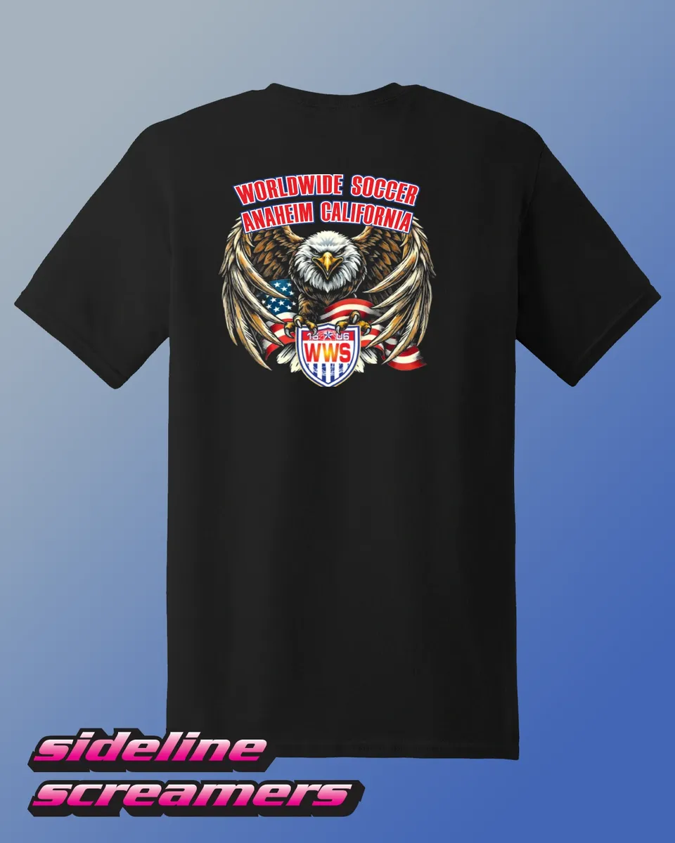 WORLDWIDE SOCCER USA EAGLE TSHIRT