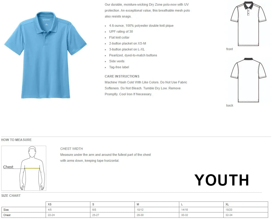 GLORY BOYS GAME DAY POLO