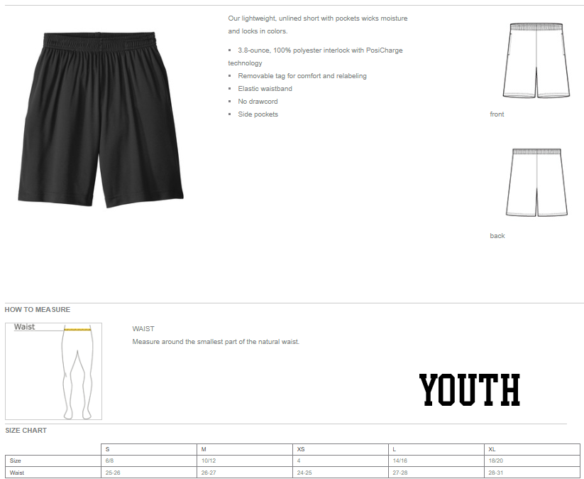 GLORY BOYS TRAINING SHORTS