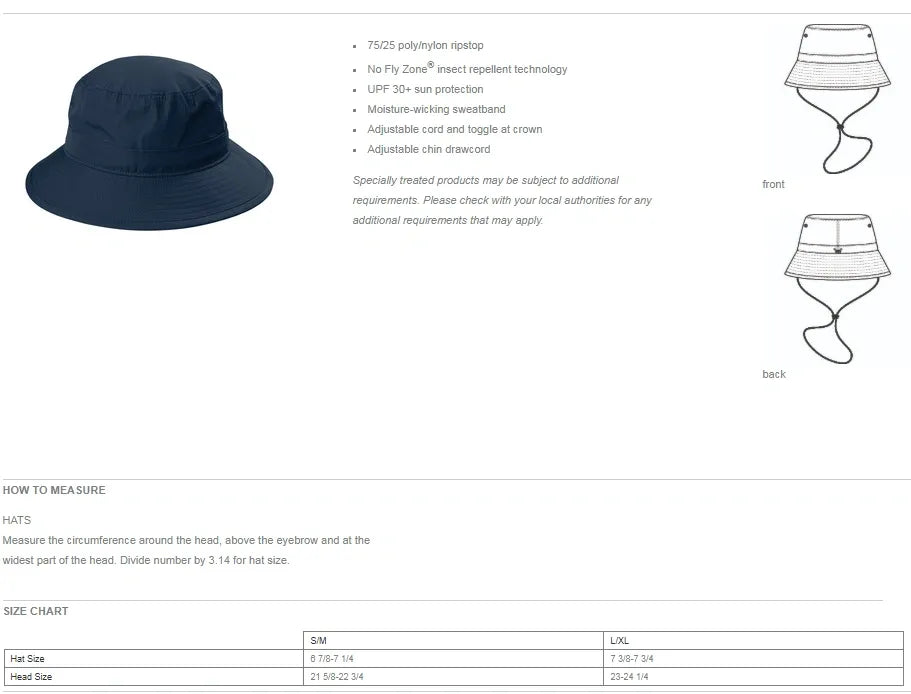 LA SURF BUCKET HAT