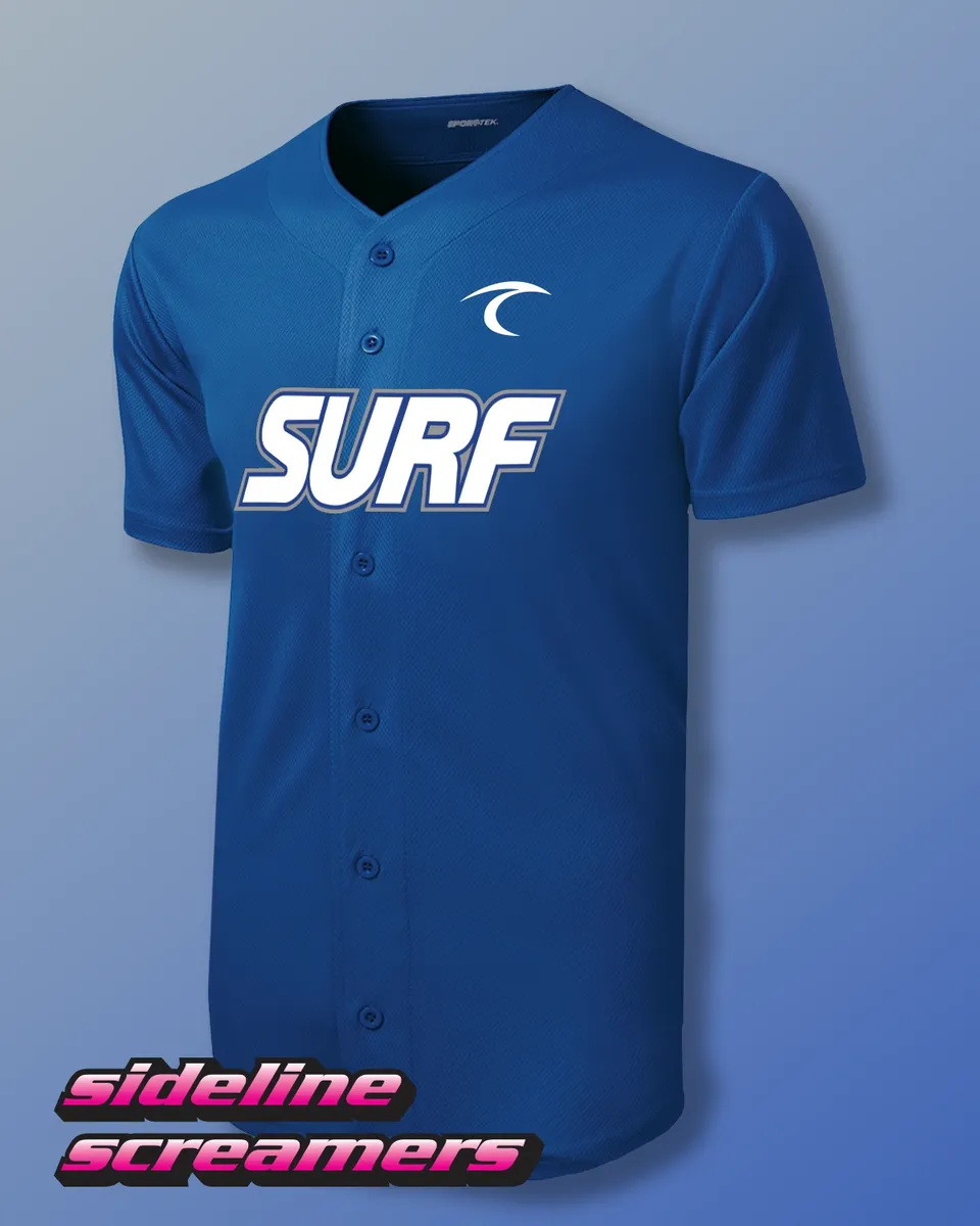 LA SURF FULL BUTTON JERESY