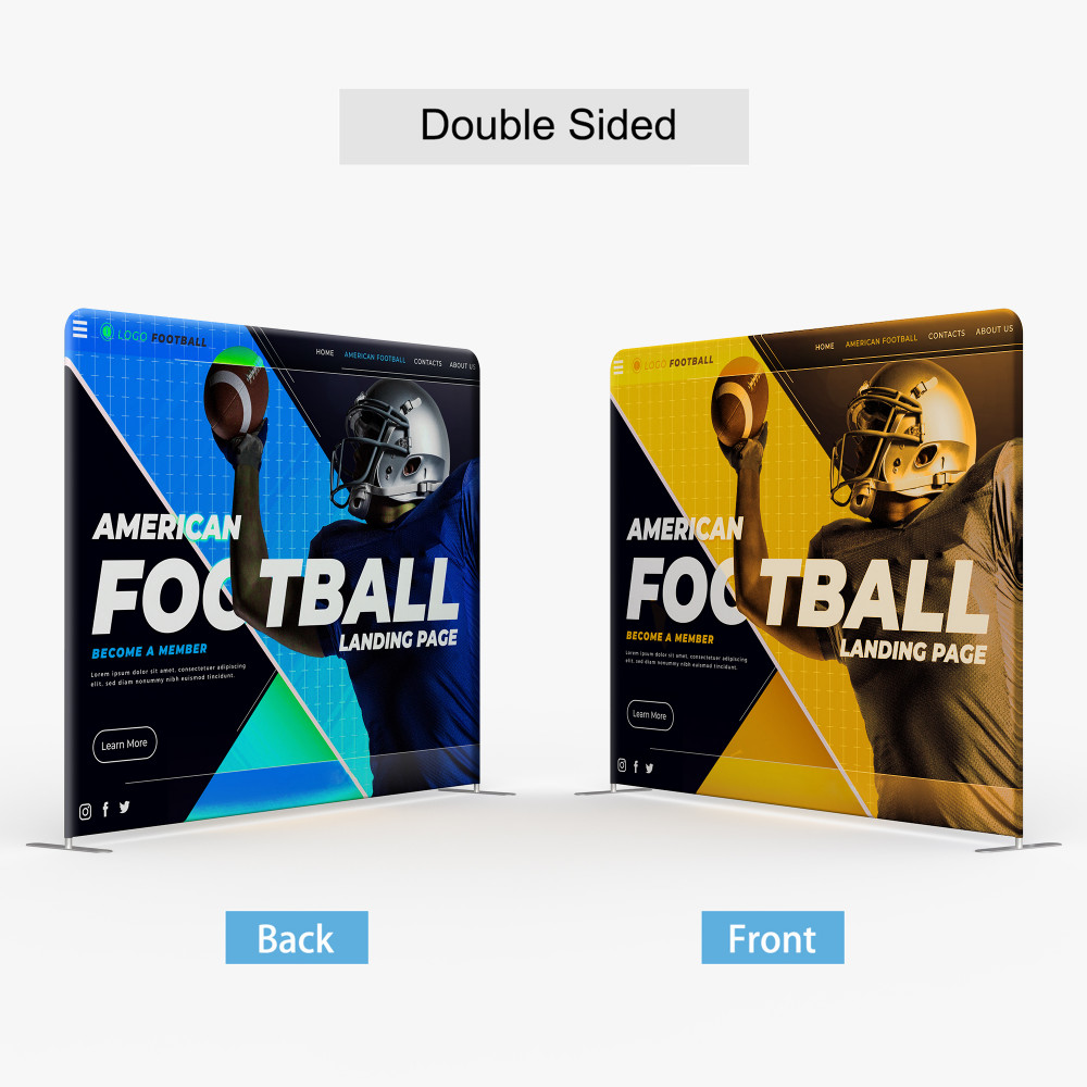 STRAIGHT TENSION FABRIC DISPLAYS