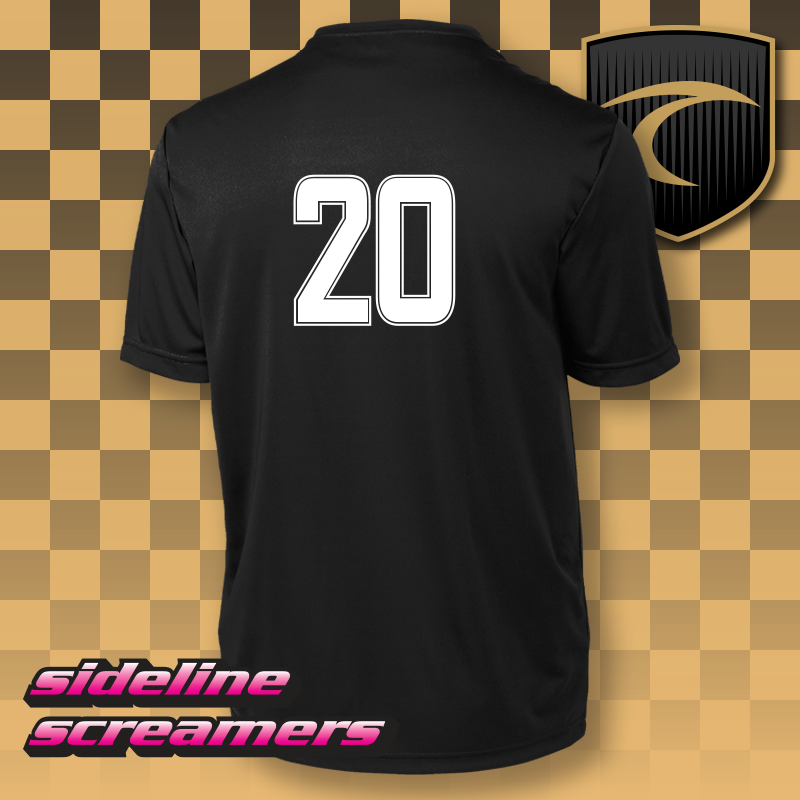 LA SURF 2025 PLAYER PRACTICE DRIFIT BLACK