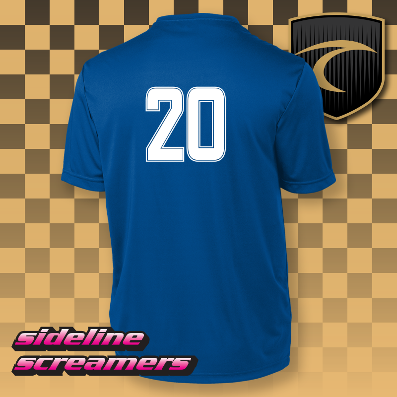 LA SURF 2025 PLAYER PRACTICE DRIFIT ROYAL BLUE