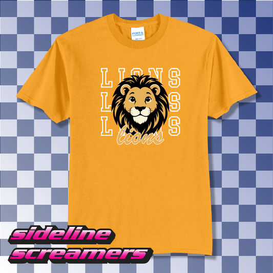 STEVEN LUTHER ELEMENTRY THREE LIONS T-SHIRT