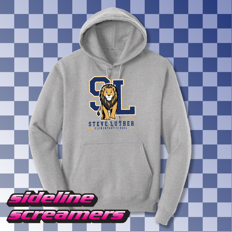 STEVE LUTHER ELEMENTARY MONOGRAM HOODIE