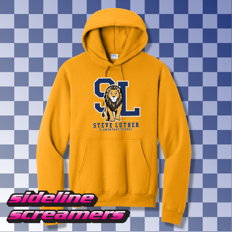 STEVE LUTHER ELEMENTARY MONOGRAM HOODIE