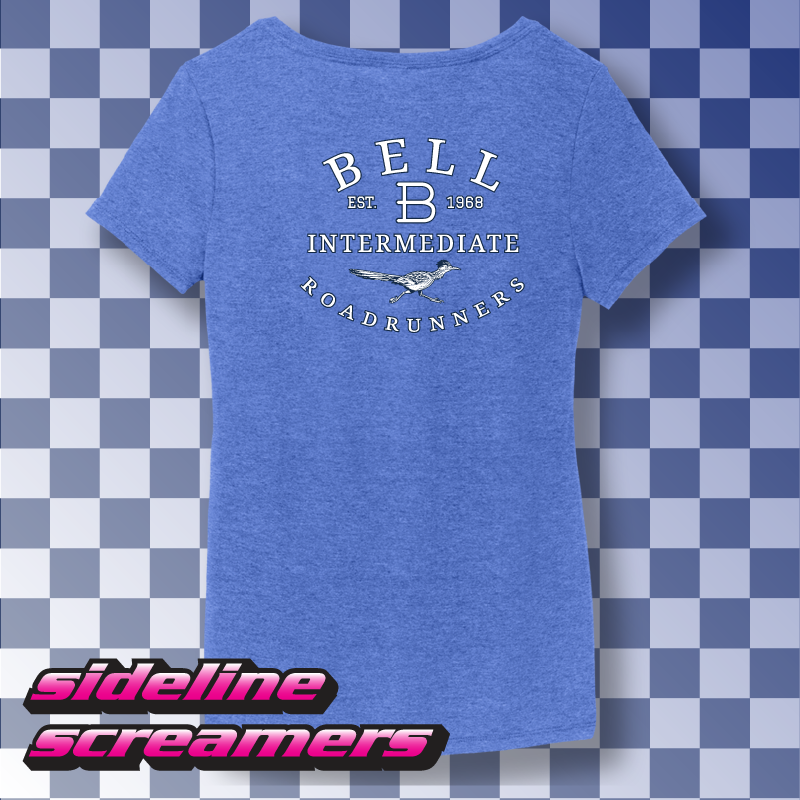 BELL INTERMEDIATE CLASSIC WOMEN'S V-NECK T-SHIRT