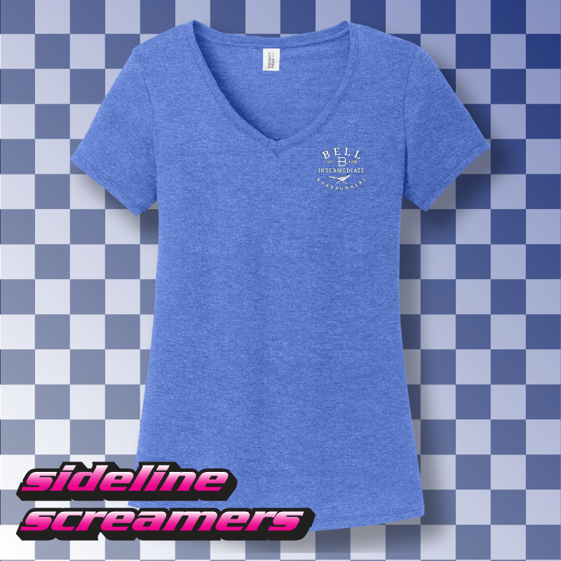 BELL INTERMEDIATE CLASSIC WOMEN'S V-NECK T-SHIRT