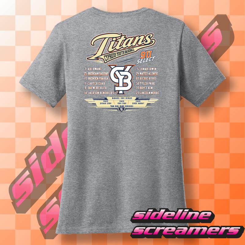 2026 CYB SELECT ROSTER WOMENS T-SHIRT