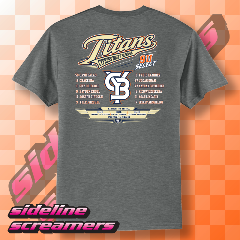 2026 CYB SELECT ROSTER MENS T-SHIRT