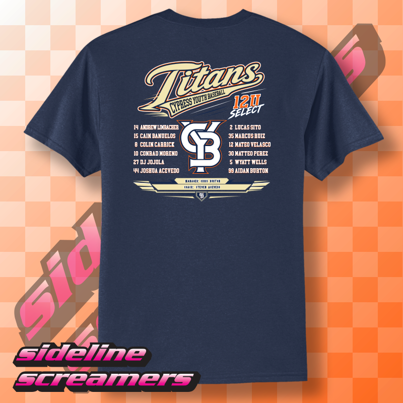 2026 CYB SELECT ROSTER MENS T-SHIRT