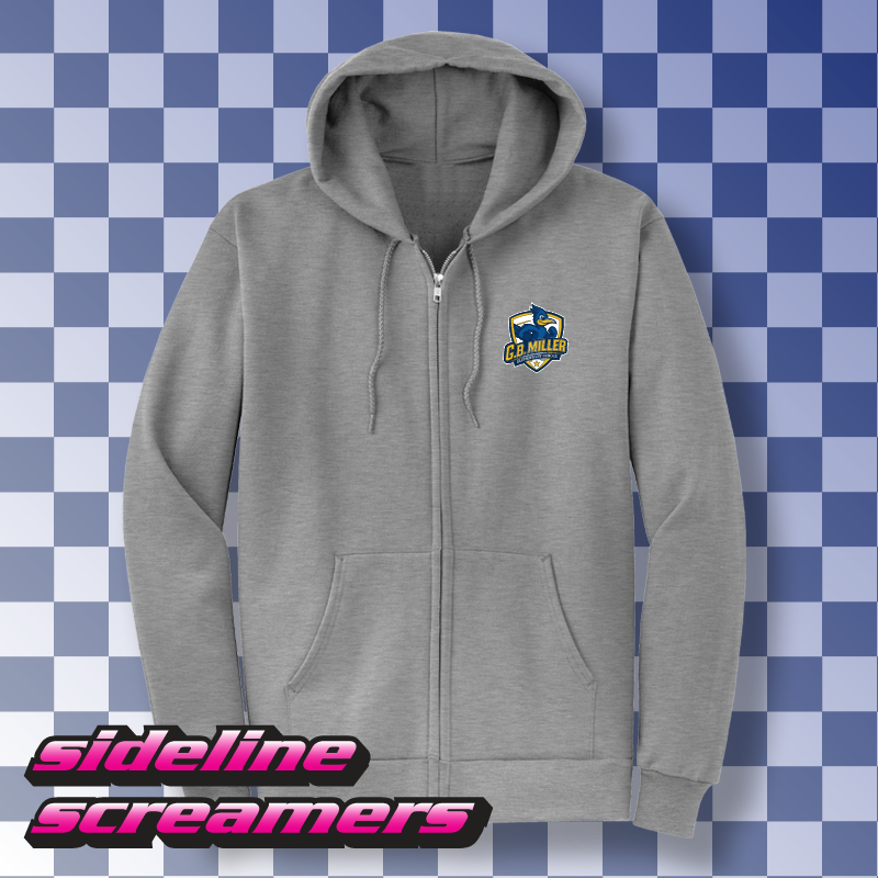 G.B. MILLER ELEMENTRY ROADRUNNER ZIP-HOODIE