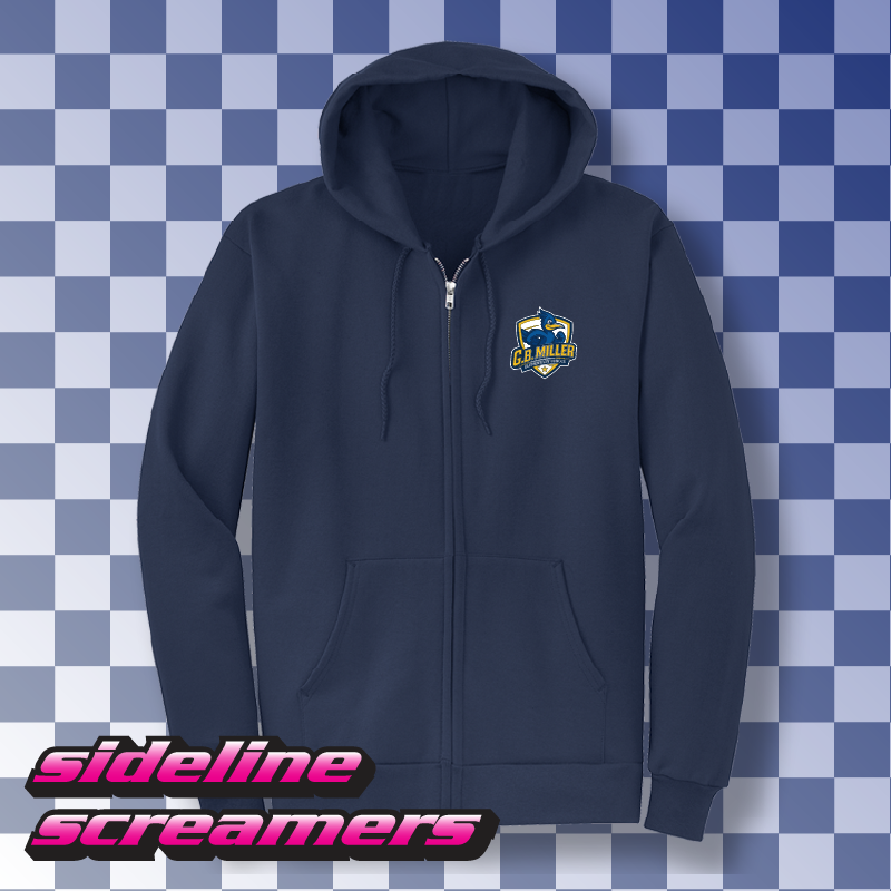 G.B. MILLER ELEMENTRY ROADRUNNER ZIP-HOODIE