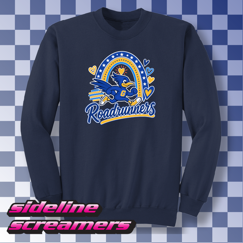 G.B. MILLER ELEMENTARY ROADRUNNER CREWNECK SWEATER
