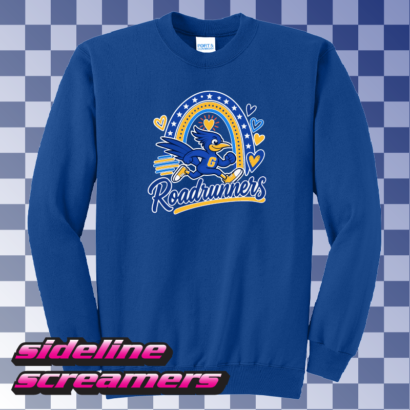 G.B. MILLER ELEMENTARY ROADRUNNER CREWNECK SWEATER