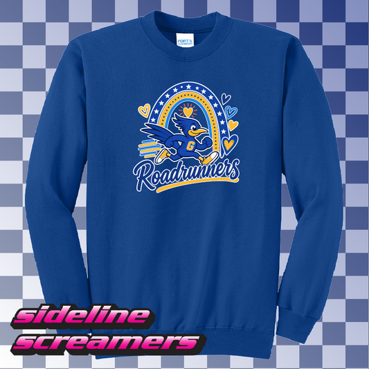 G.B. MILLER ELEMENTARY ROADRUNNER CREWNECK SWEATER