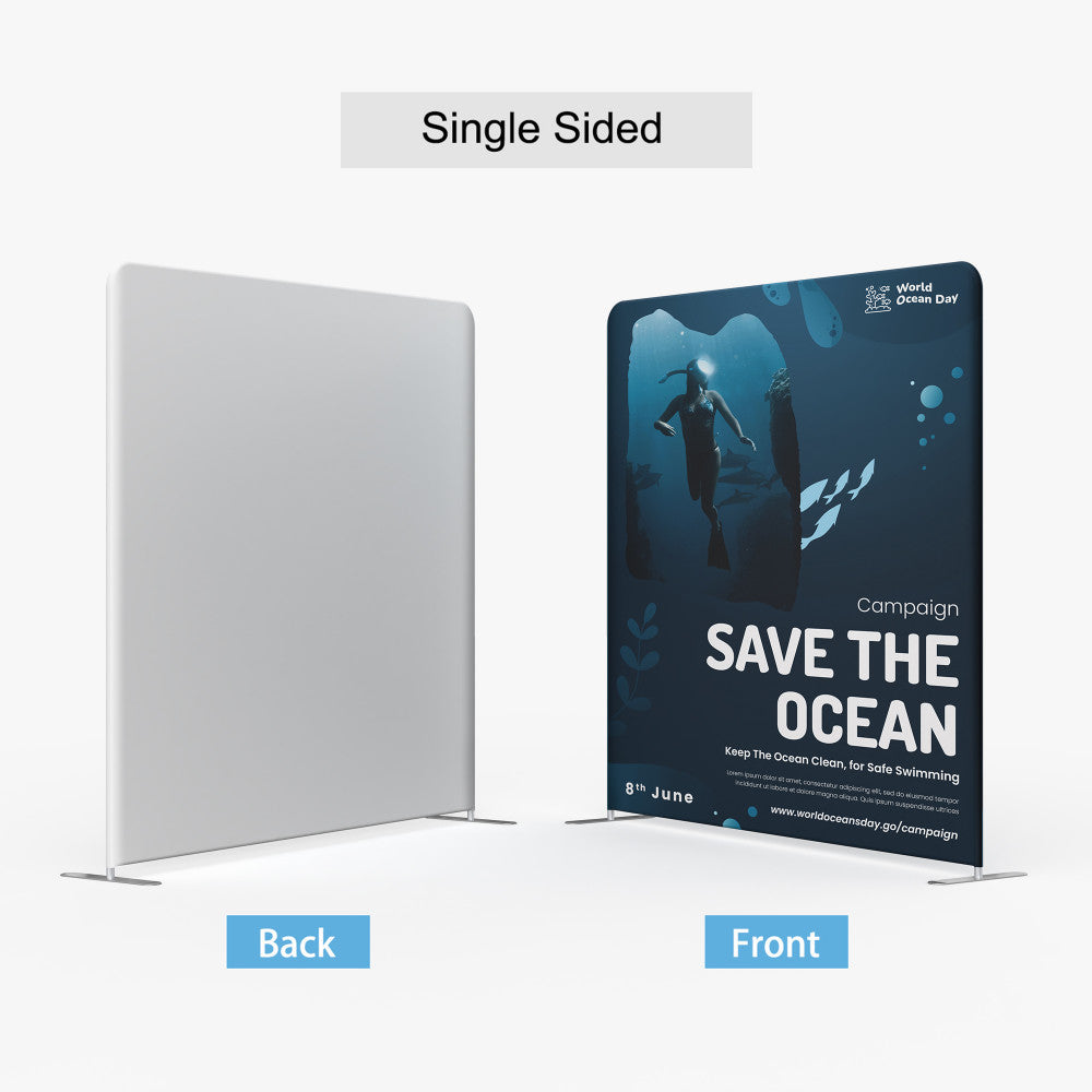 STRAIGHT TENSION FABRIC DISPLAYS