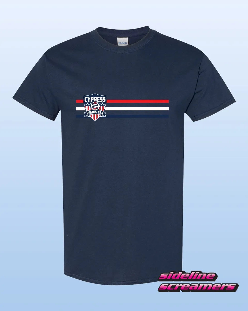 AYSO 154 HORIZONTAL STRIPES