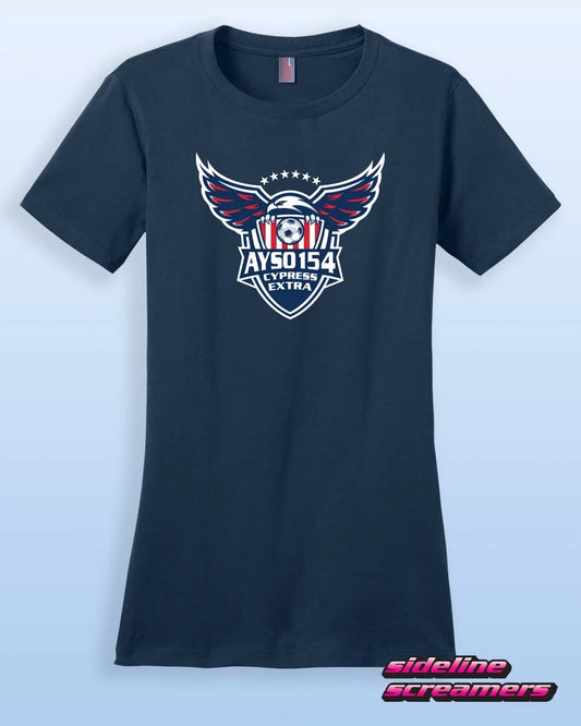 AYSO 154 EXTRA WOMENS BASIC TSHIRT