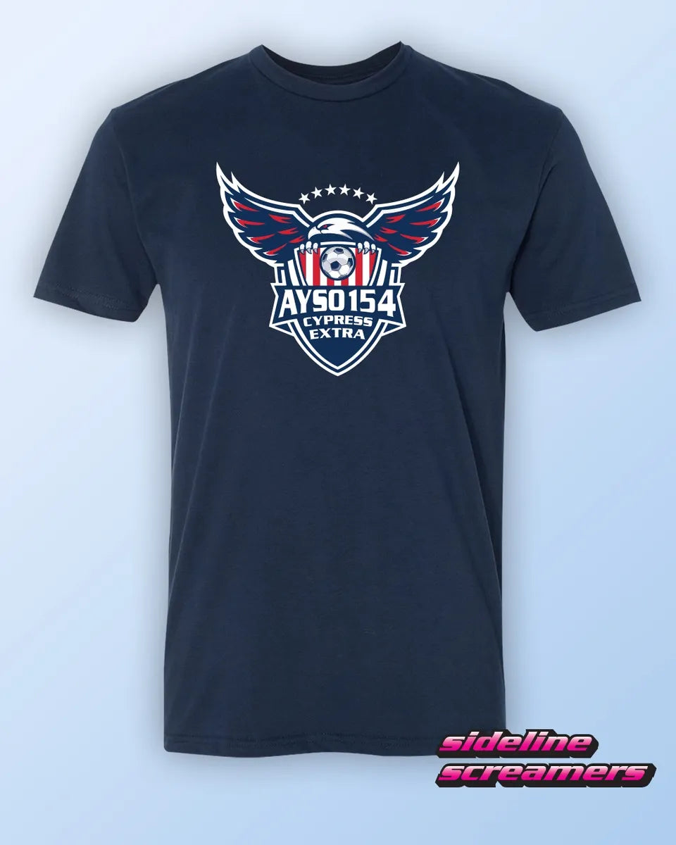AYSO 154 EXTRA MENS BASIC TSHIRT