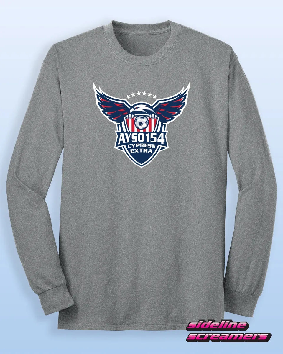 AYSO 154 EXTRA MENS LONG SLEEVE TSHIRT